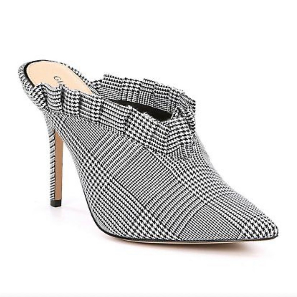 Gianna Bini Ruffled Mules